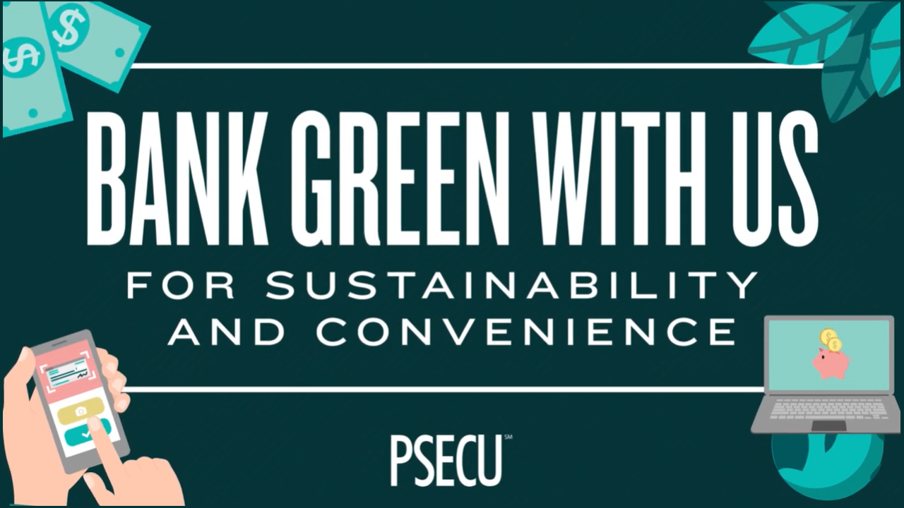 Bank Green with Us for Sustainability and Convenience
